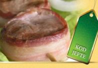 Dostava Svinjski file sa slaninom